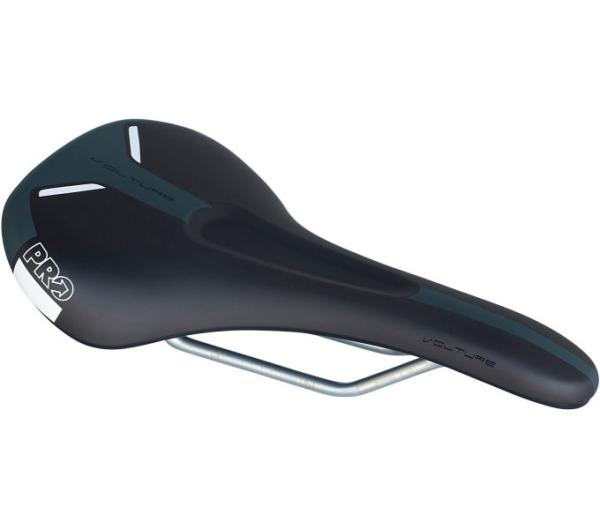 PRO Fahrradsattel Volture Sport 142 mm Schwarz CrMo Gestell Produktbild 1