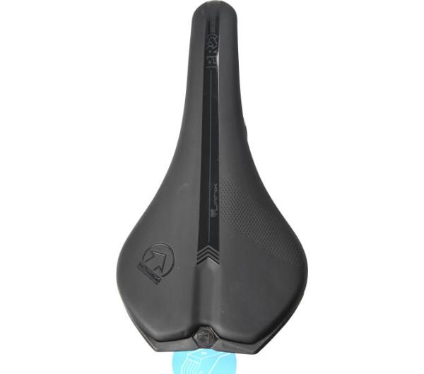 PRO Fahrradsattel Turnix Performance 142 mm Schwarz Edelstahl Gestell Produktbild 1