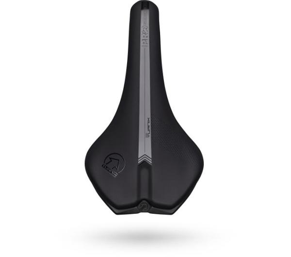 PRO Fahrradsattel Turnix Performance 152 mm Schwarz Edelstahl Gestell Produktbild 4