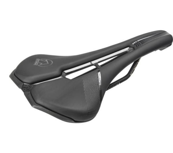 PRO Fahrradsattel Turnix Performance AF 152 mm Schwarz Edelstahl Gestell Produktbild 1