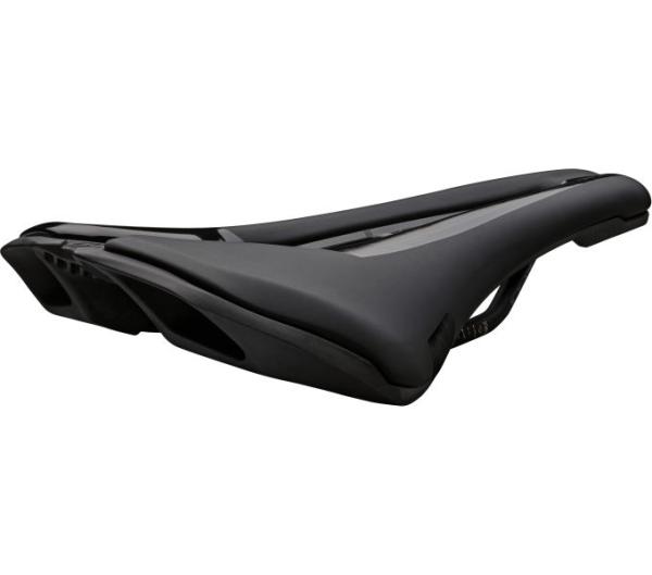 PRO Fahrradsattel Stealth Curved Performance 152 mm Schwarz Edelstahl Gestell Produktbild 1