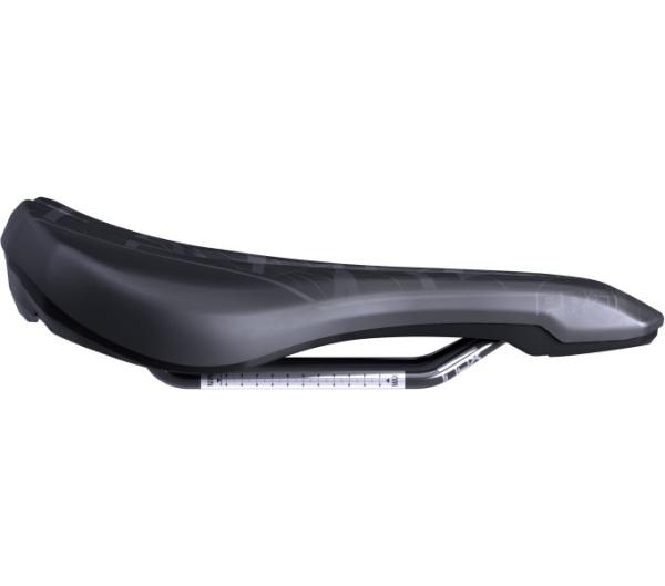 PRO Fahrradsattel MSU 1.3 E-MTB 142 mm Schwarz Edelstahl Gestell Produktbild 2
