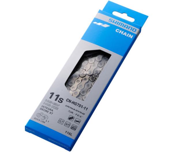 SHIMANO Kette SLX CN-HG701 11-fach 116 Glieder Kettennietstift Produktbild 1
