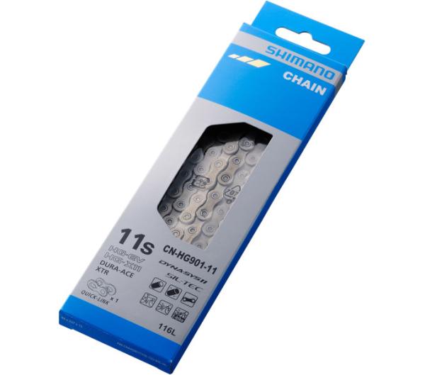 SHIMANO Kette XTR CN-HG901 11-fach 116 Glieder Kettennietstift Produktbild 1