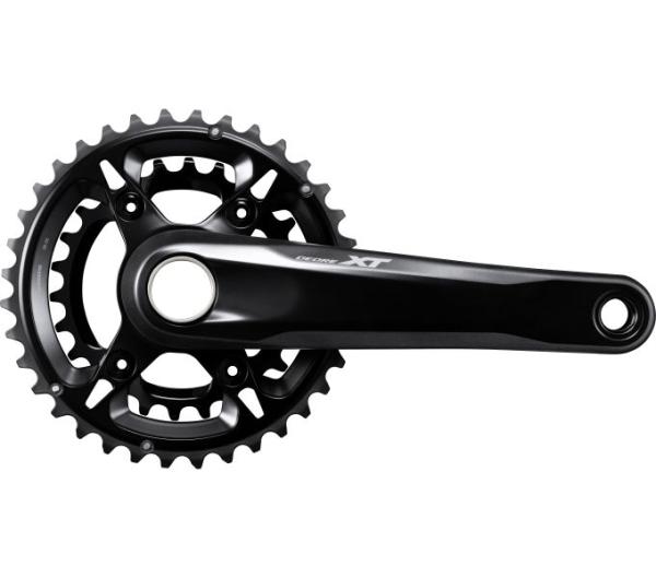 SHIMANO Kurbelgarnitur DEORE XT FC-M8100-2 12-fach 175 mm 36-26 Z&auml;hne Produktbild 1
