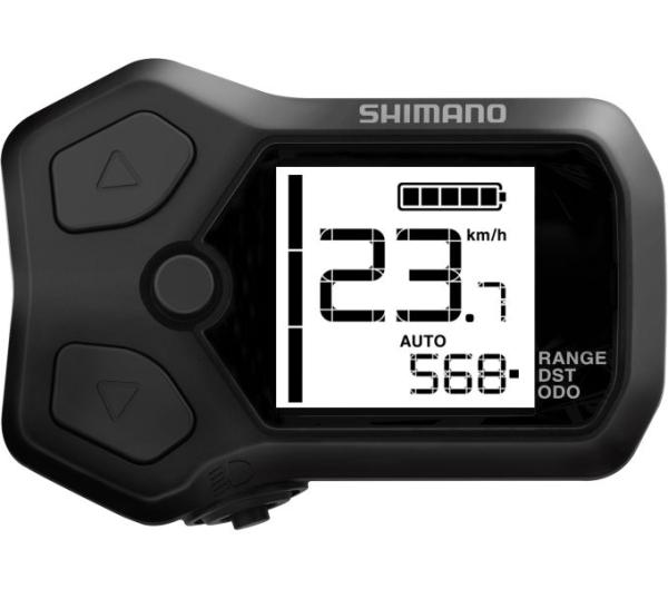 SHIMANO Informations-Display und Schaltereinheit SHIMANO E-BIKE SYSTEMS SC-E5003 22,2 mm Produktbild 1