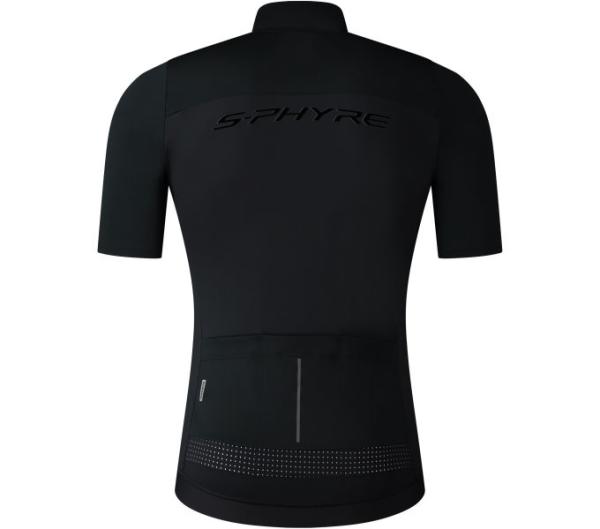 SHIMANO S-PHYRE Short Sleeves Wind Jacket Black XL Produktbild 1