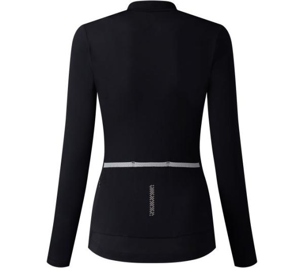 SHIMANO W'S KAEDE Thermal Long Sleeve Jersey M BLACK Produktbild 1