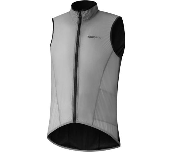 SHIMANO BEAUFORT Wind Vest Light GRAU S