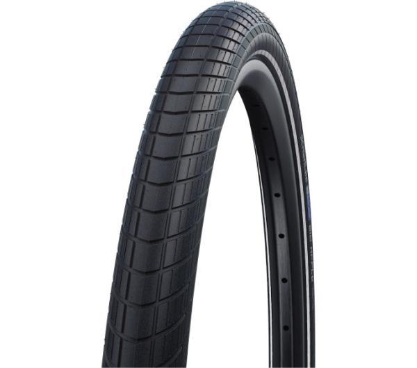 Schwalbe SCHWALBE DRAHTREIFEN BIG APPLE   55-559 Schwarz/Reflex