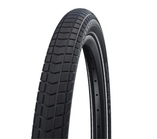 Schwalbe SCHWALBE DRAHTREIFEN SUPER MOTO-X   DD 62-584 Schwarz/Reflex Produktbild 1