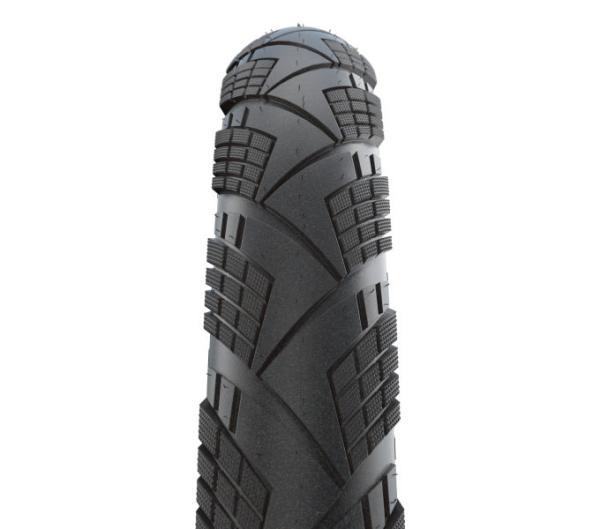 Schwalbe SCHWALBE FALTREIFEN MARATHON EFFICIENCY  V-Guard Super Race 40-622 Schwarz/Refle Produktbild 1