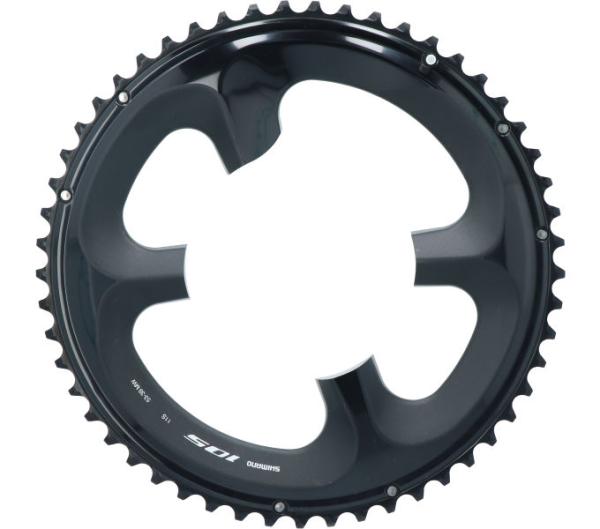 SHIMANO Kettenblatt 105 FC-R7000 53 Z&auml;hne Schwarz