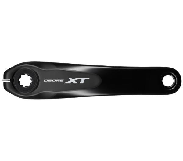 SHIMANO Kurbelarm links SHIMANO E-BIKE SYSTEMS FC-M8050 , 175MM , XT Logo