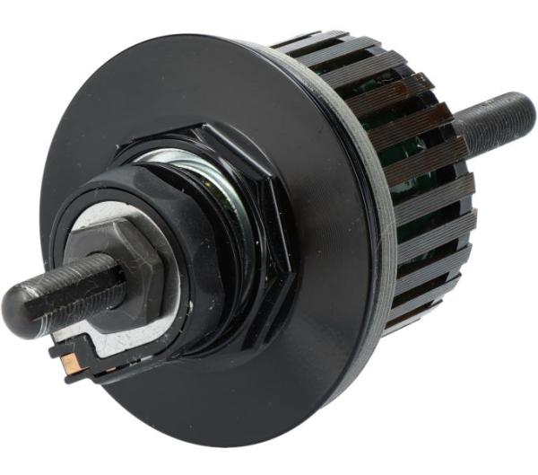 SHIMANO Dynamoeinheit 140 mm f&uuml;r Mutterntyp 140 mm DH-3D32-NT Schwarz