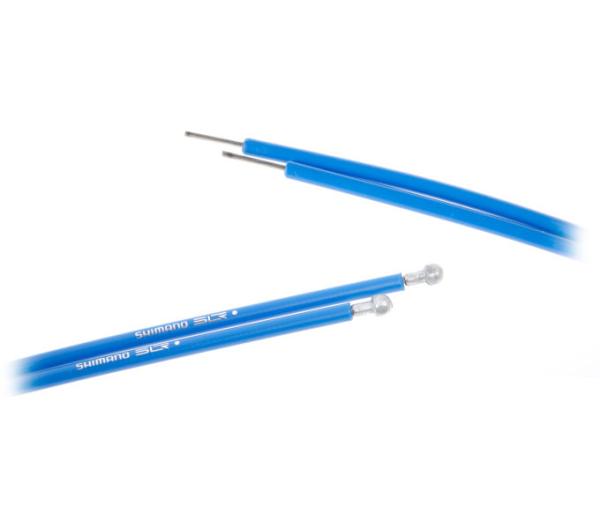 SHIMANO Bremszug-Set Road SIL-TEC beschichtet Blau Produktbild 1