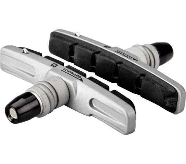 SHIMANO Bremsschuh Cartridge f&uuml;r BR-T610 S70C 1 Paar F&uuml;r Alufelge Silber