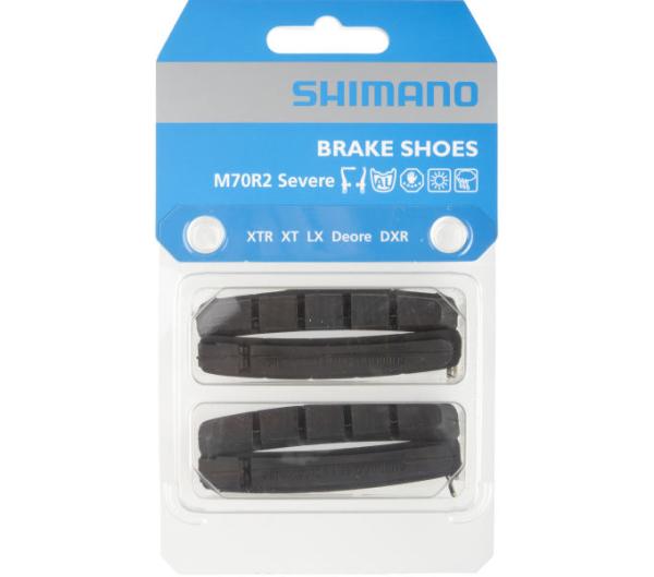 SHIMANO 2 Paar Bremsbelag M70R2 MTB Produktbild 1